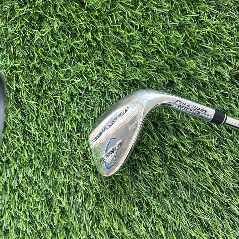 PureSpin Diamond Face Scoring Wedge S1 Sand Wedge 56 degree with Steel Regular - Image 3 of 4