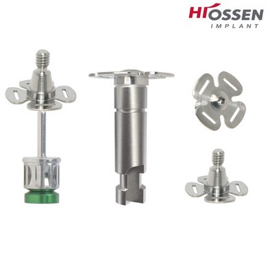 Hiossen 4-Leaf Sinus Lift Abutment Ø9.0mm Tent Nail for Bone Grafting Fit Osstem