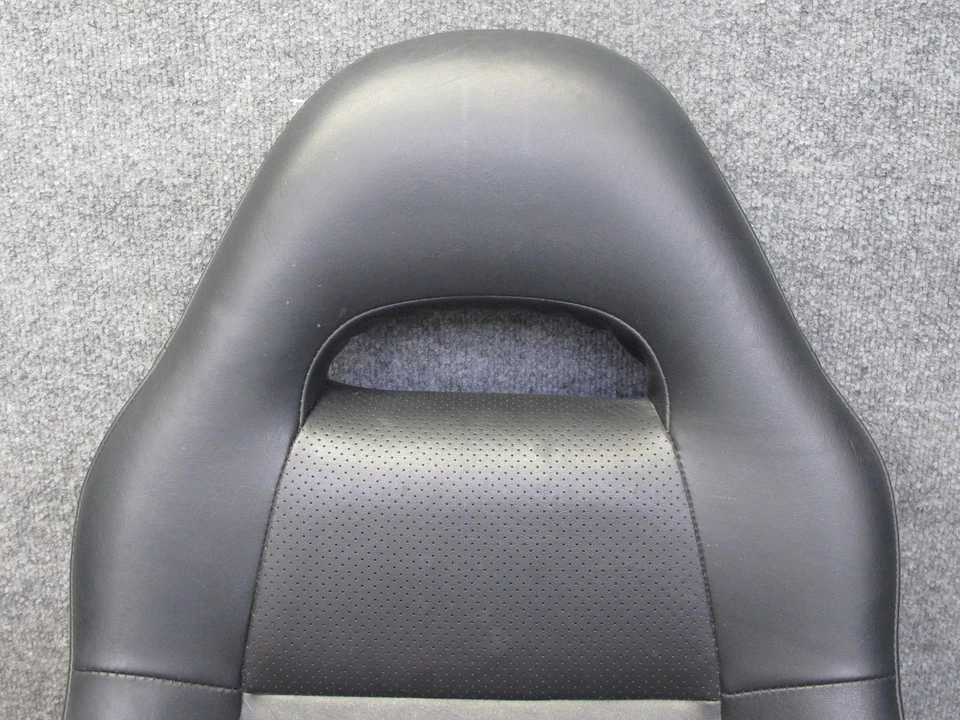 03-05 TOYOTA MR2 SPYDER PASAJERO DERECHO CUERO ASIENTO COJÍN SUPERIOR NEGRO 50K OEM Foto 2 de 4