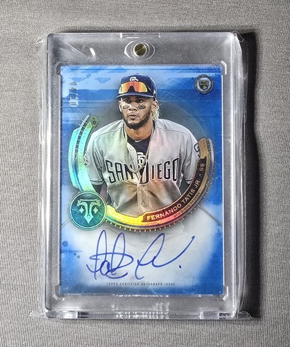  2019 Triple Threads Fernando Tatis Jr. RC Auto #4/10 - Picture 1 of 2