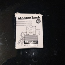 Master Lock Commercial Padlock 500KABRK Key: 197 - Comes With 2 Keys