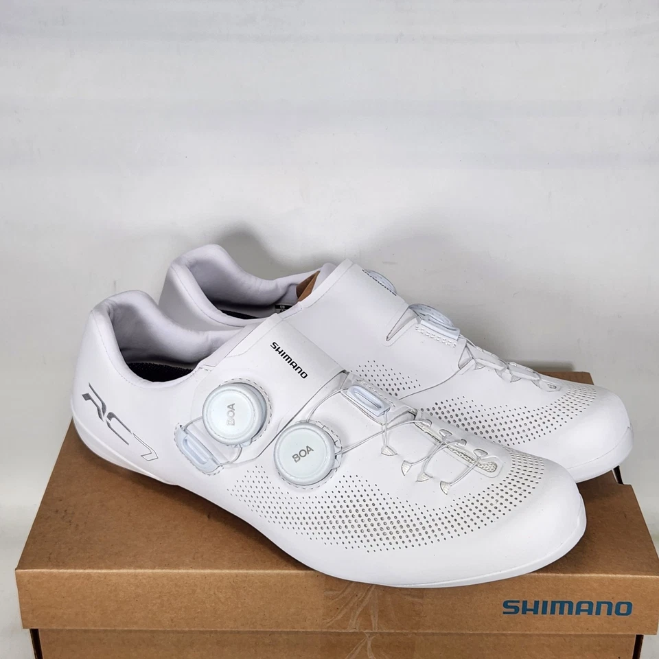 Size 9.5 (EU 42) - Shimano RC7 - White - Womens - RC7W / SH-RC703 - Image 2 of 4