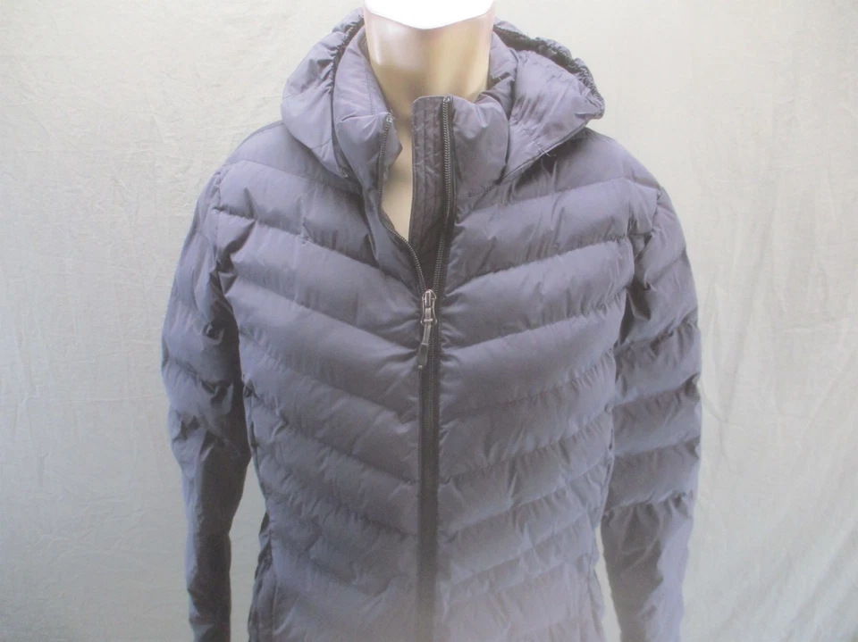 Abrigo acolchado forrado con cremallera completa bolsillos con capucha azul talla XL de 32 grados para mujer 346 Foto 2 de 4