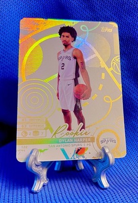DYLAN HARPER   2025 Topps Match Attax White Foil Rookie   #122 RC SPURS