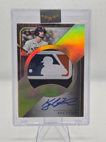 2025 Topps Five Star Kyle Tucker Jumbo Prime Logoman MLB Patch Auto 1/1 #JPA-KT