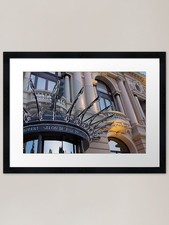 Restaurant for the Privileged Frame Framed Wall Art Poster Canvas Print Picture