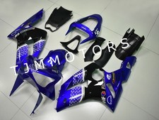 For NINJA ZX6R 636 2003 2004 Black Blue ABS Injection Mold Bodywork Fairing Kit