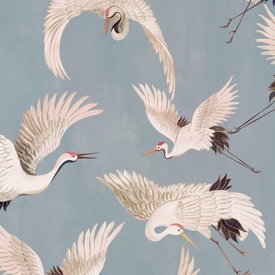 DW2019 - Designer Walls Bird Blue Galerie Tapete