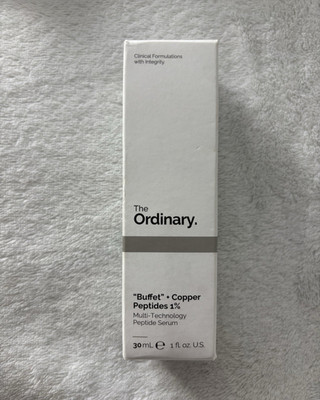 The Ordinary ''Buffet'' + Copper Peptides 1% Face Serum Fragrance Free 30mL