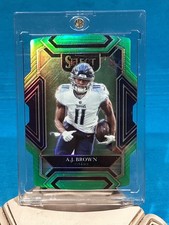 A.J. Brown, Limited 195/349, 2021 Panini Green Select, Card # 233.