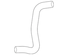 Genuine Toyota Radiator Coolant Hose 16572-31170