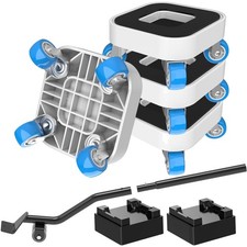 Möbelrollen Set Schwerlast 450kg Transportrollen 360 Grad Möbelheber