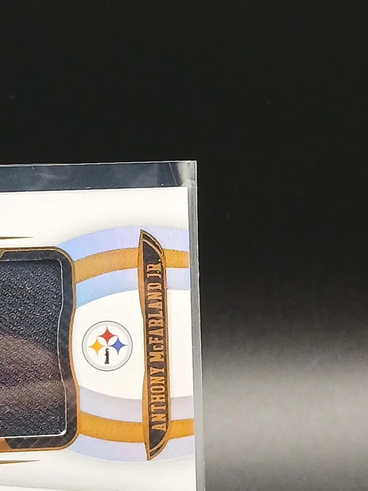 2020 Panini Certified - Jerseys Mirror Anthony McFarland Jr. #37 (MEM, RC) - Image 4 of 4