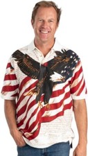 American Summer Flag Patriotic Eagle Shirt