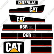 Fits Caterpillar D6R XL Series 3 Decal Kit Crawler Tractor Dozer (New Version)