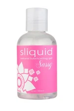 Sliquid Natural Intimate Moisturizer Lube SASSY 4.2oz - Water-Based Anal Gel