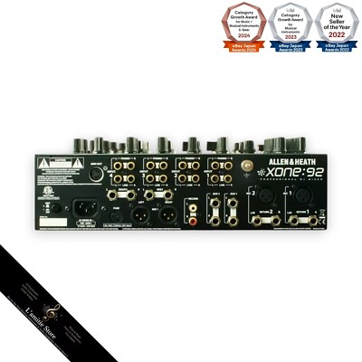 Allen & Heath Xone:92 Professional 6-Channel Club DJ Mixer 6ch