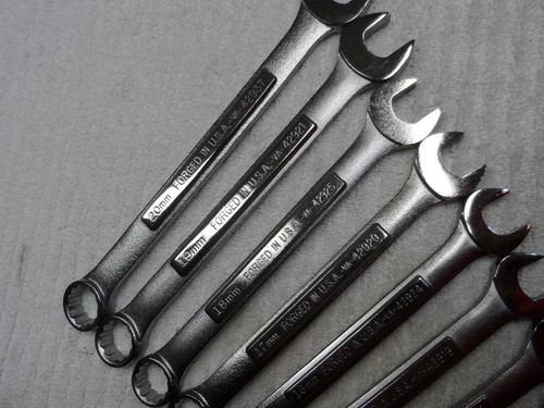 Craftsman Metric MM Combination Wrench Set, USA NOS, 12 pt, 10 to 20mm - 11 pcs - Picture 11 of 11