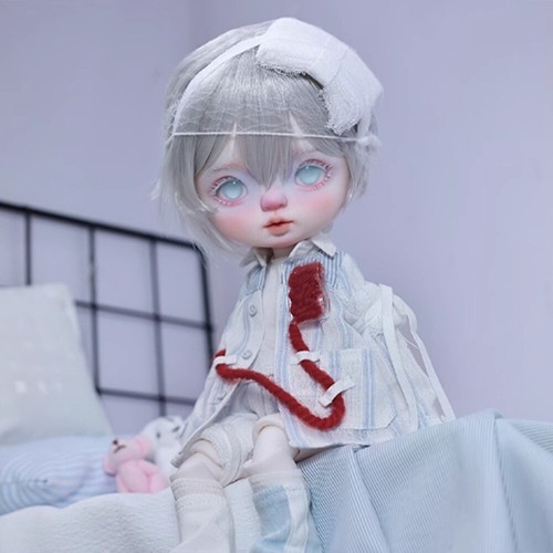 Bambola Nuda Face Makeup Girl 1/6 BJD Doll Ball Joint Resina Xiao'an Numero Malato Giocattolo - Foto 7 di 10