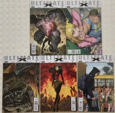 Ultimate X Loeb - Adams - Steigerwald DE 1 à 5 Comics 2010 VO . - Photo 1/2
