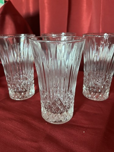 2 Fostoria Clear Elegant (2) Iced Tea / Water Glasses 5.5" NEW OLD STOCK Vintage - Picture 5 of 9