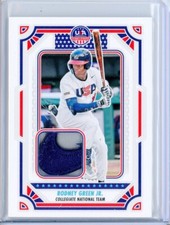 2024 Panini USA Stars & Stripes RODNEY GREEN JR. RC Platinum Game Used Patch 1/1
