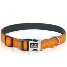 Heavy Duty Dog Collar with Metal Buckle Soft Neoprene Padded Breathable Nylon...