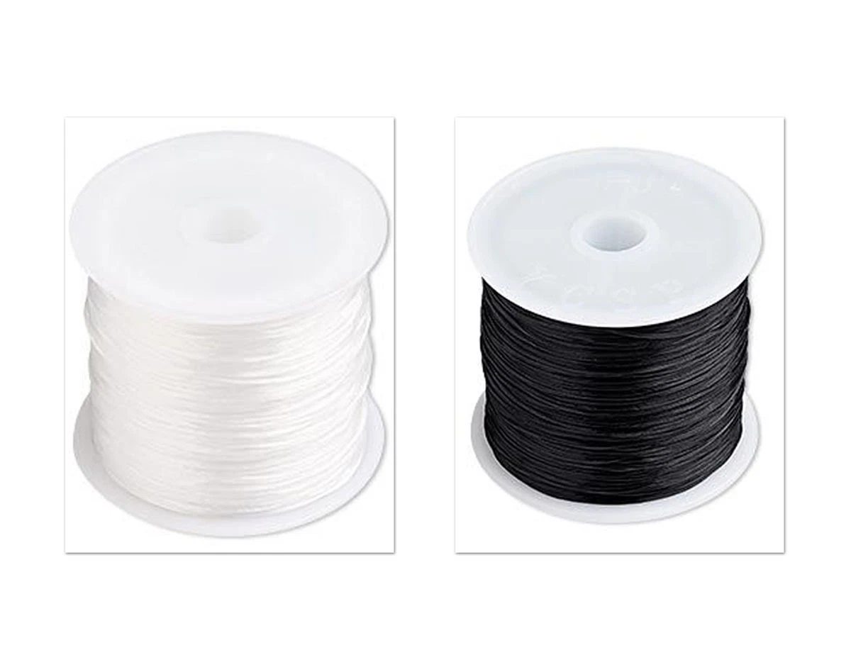 75 Meter Spool of Stretch Floss Elastic Cord For Stretch Bracelets Color Choice