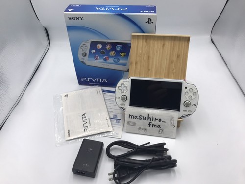 Sony PS Vita Cristal Blanco PCH-1000 ZA02 Playstation Wi-Fi con Cargador + Caja  - Imagen 1 de 12
