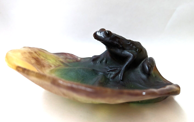 daum france カエル　蛙　トレイ フィギュリン　Daum　ドーム　置物 daum france カエル 蛙 トレイ フィギュリン Daum ドーム 置物 2025年
