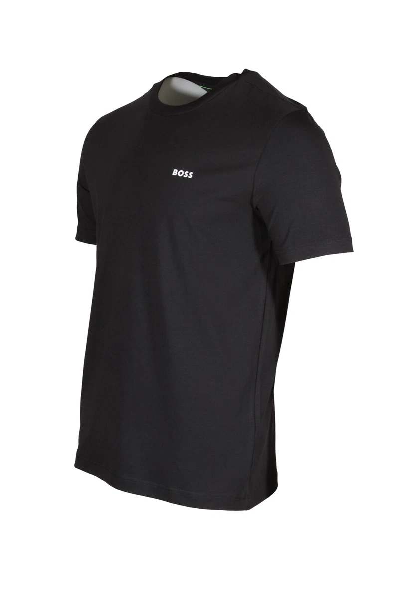 HUGO BOSS TEE Men's T-Shirt with Logo in Dark Blue 50469057 402 | eBay