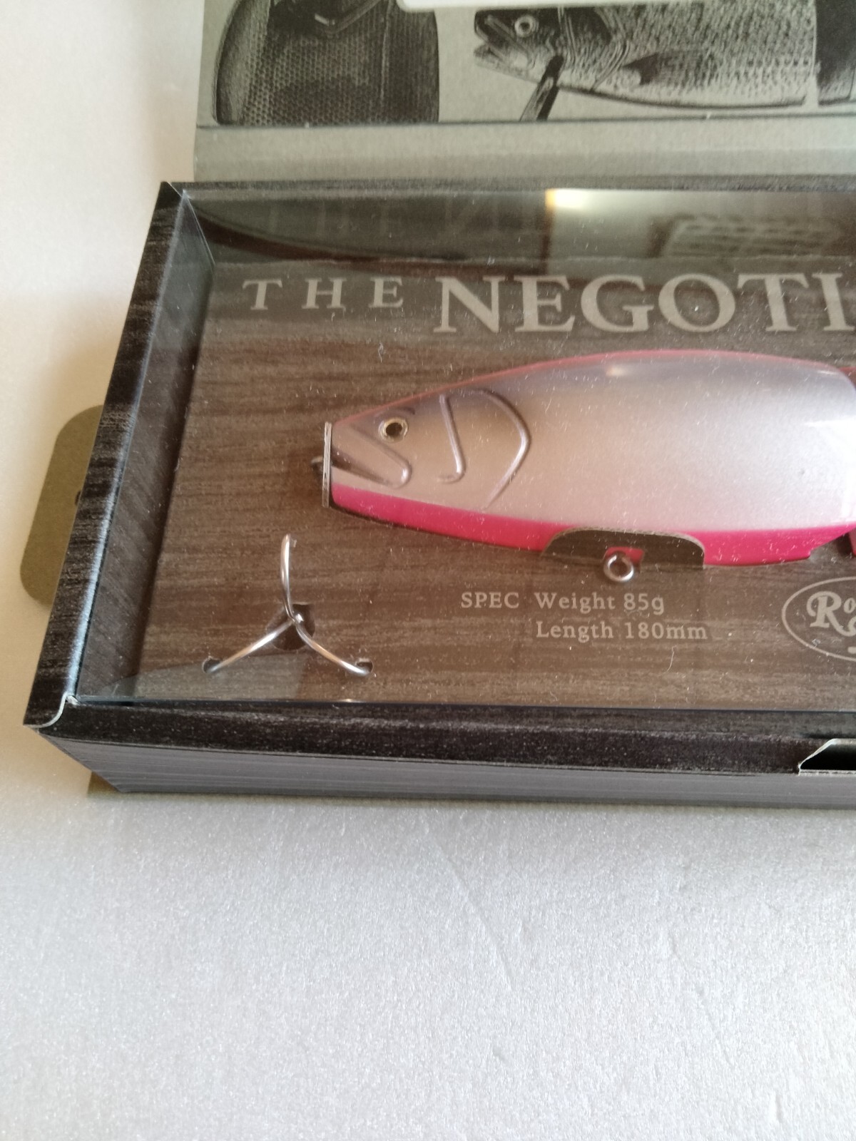 2 Lot LIMITED Roman Made Negotiator JDM Japan Glide wood swimbait rare lure NIP - Image 10