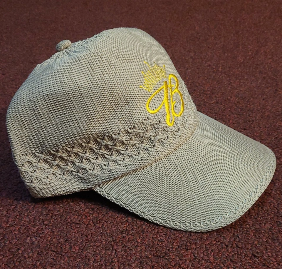 RARE Budweiser #8 Dale Earnhardt Jr. Women's Adjustable Strapback Hat Cap Beige - Image 3 of 4