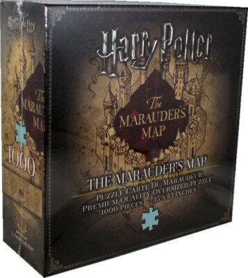 Harry Potter The Marauder's Map - 1000 Teile Oversize Puzzle