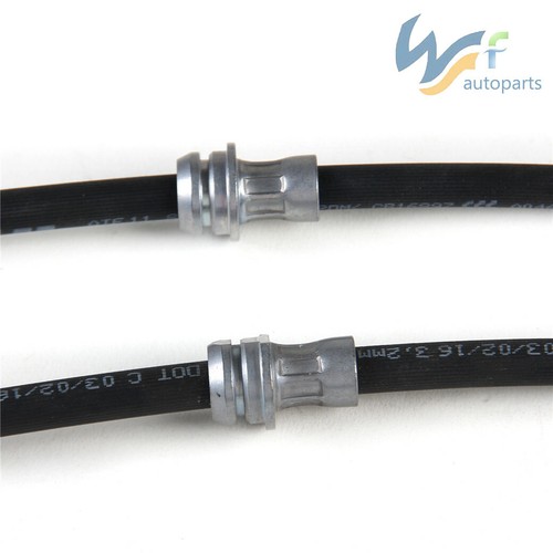 2pcs Front Brake Caliper Hose For VW Golf Tiguan MK2 AUDI A3 TT 5Q0611701C - Picture 7 of 10