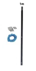PWSAM Hand Auger Water well Earth Borer Extension Rods 6-39ft