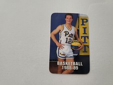 JS15 University of Pittsburgh 1988/89 Men's Basketball Pocket Schedule Card
