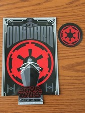 Disney Cruise Line STAR WARS DAY AT SEA Empire Set 2 Stateroom Door Magnets