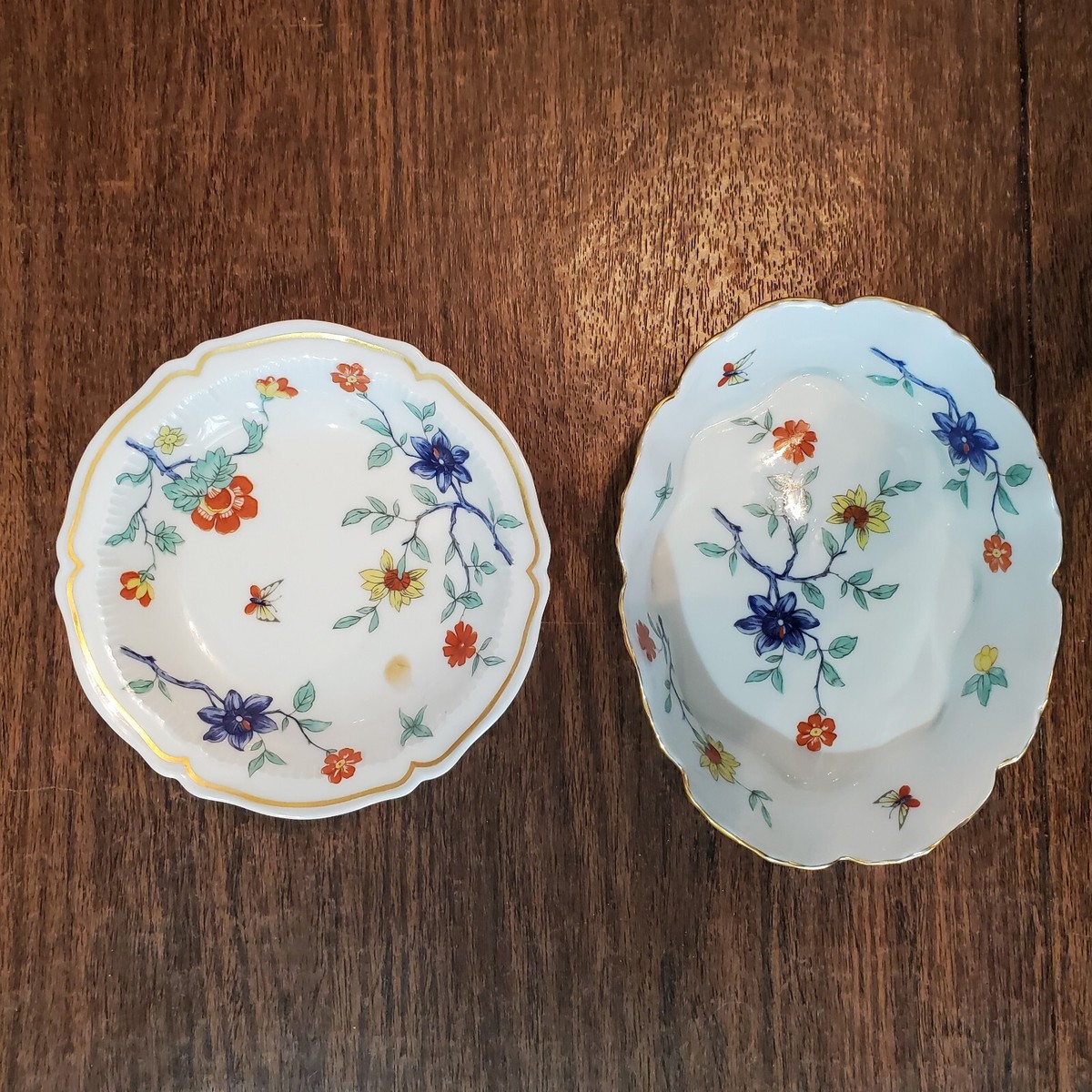 Haviland Limoges Dishes (2) SHALIMAR Personally Signed by