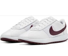 Nike Cortez Golf Shoes Spikeless White 