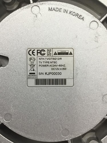 9x Northern NTH-TVIDTW2121R Rugged Dome Camera Digital Free Ship Working - Picture 6 of 15