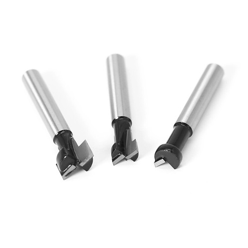 3pcs T-Nutfräser Set T-Nut 1/4 Schaft 8 mm Für M5 M6 M8 Sechskantschrauben Holz - Bild 8 von 9