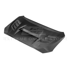 For 15-21 Subaru Wrx Sti Jdm Replacement Carbon Fiber Front Vented Hood Cover