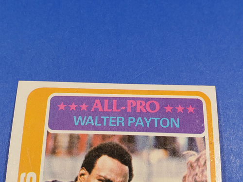 1978 TOPPS FOOTBALL #200 WALTER PAYTON HIGH GRADE NEAR MINT NRMT WAX STAIN - Picture 5 of 7