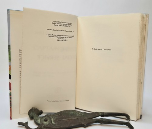 Mario Vargas Llosa-Captain Pantoja and the Special Service 1978 1st Edition/Pr - Picture 5 of 12