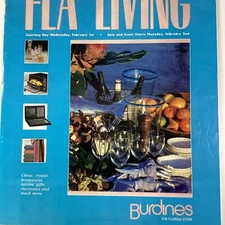 Florida Catalog Miami Burdines 1989 Living Beachcore Home Electronics Sony JVC