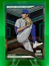 2023 Panini Elite Extra Edition #140 Zach Thornton Green /499 New York Mets