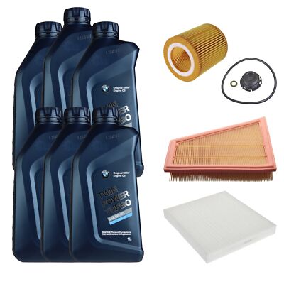 FEBI BILSTEIN Inspektionspaket 6L BMW Twin Power Turbo 5W-30 für Z4 Roadster