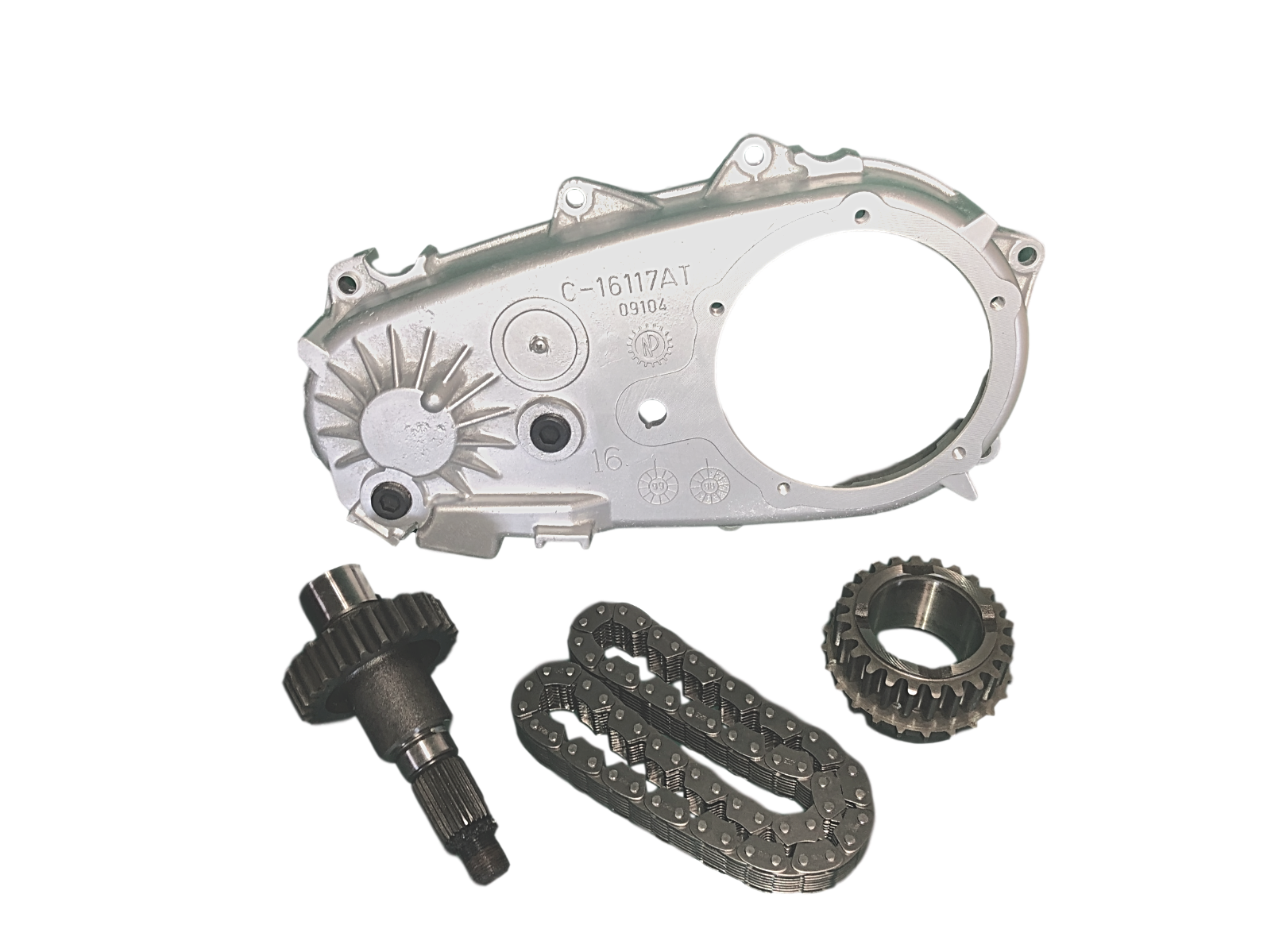 NP231 231 J Jeep Transfer Case Stock Sprockets + Chain + Cover