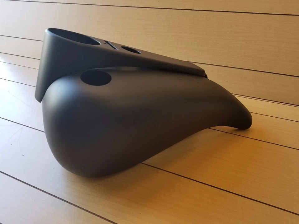 FLHP 5 GL GAS TANK SHROUDS & FLAT DASH FOR HARLEY DAVIDSON ROAD KING 94-2007 - Image 3 of 4